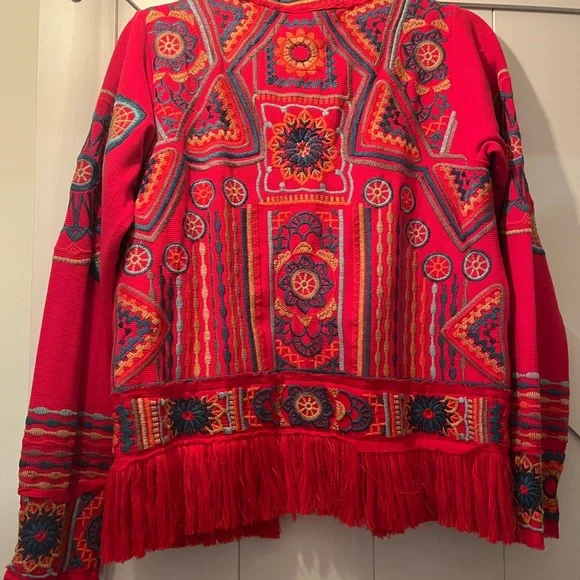 NWT Johnny Was Tamsin Fringe Jacket - Picture 2 of 3